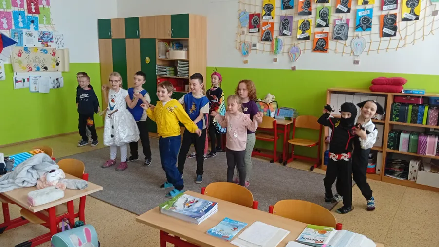 17.2. Masopust v 1.třídě